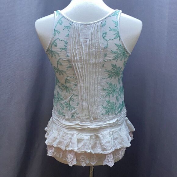 Anthropologie Lilka Boho Sinaloa halter tank top shirt XS - Picture 4 of 8